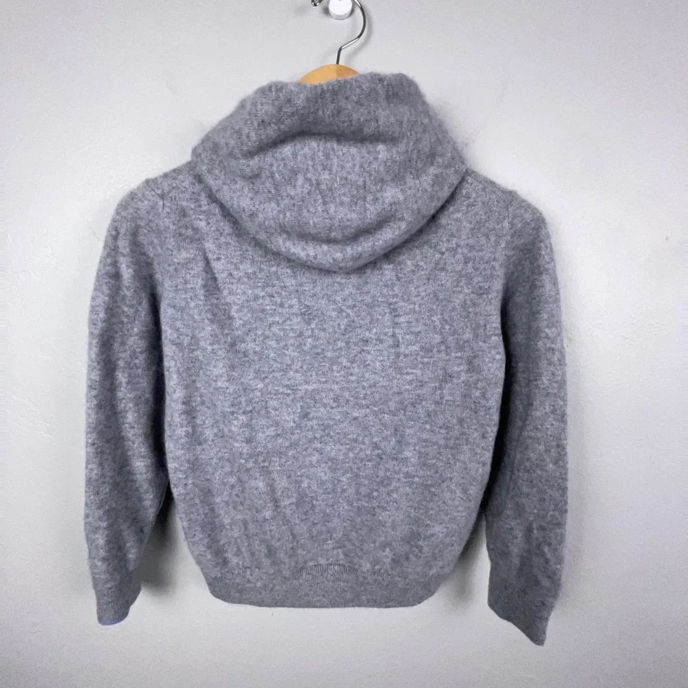 Greyson University of St Francis Hoodie Youth L Wool Cashmere Sweater Indiana